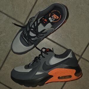 Nike Air Max Excee Men's Sneakers in Gray and Orange